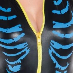 Disfraz Esqueleto Sexy Neón (Talla S) -fiestafacil Ventas 0011341 disfraz esqueleto sexy neon talla s