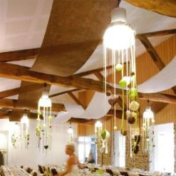 Decoración Tela Marrón (12m)