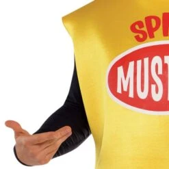 Disfraz Bote De Mostaza (Talla 46-48) -fiestafacil Ventas 0015288 disfraz bote de mostaza talla 46 48