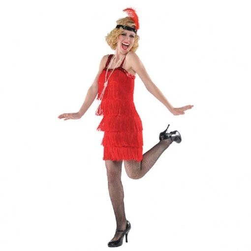 Disfraz Cabaret Rojo (Talla 40-42)