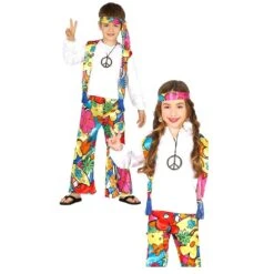 Disfraz Hippie Flower (3-4 Años)