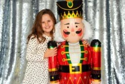 Globo Cascanueces Con Base Sin Helio (154cm) -fiestafacil Ventas 0034873 globo cascanueces con base sin helio 154cm