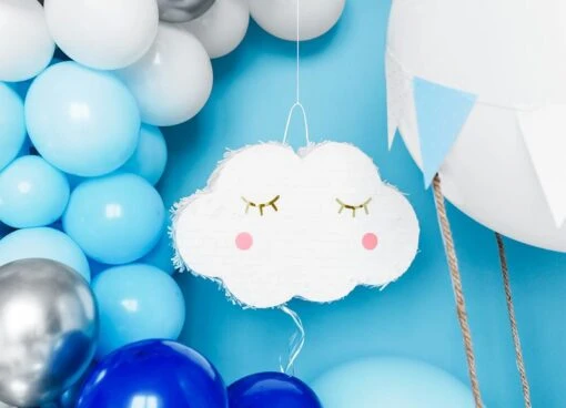 Piñata De Nube 3D Cartón (50cm)