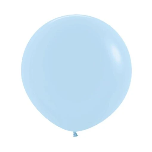 Globos Azul Pastel 60cm Sempertex R24-640 (10)