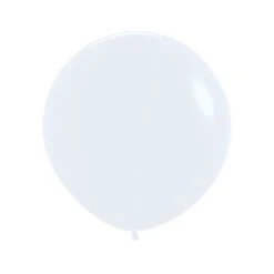Globos Blancos Fashion Sólido 60cm Sempertex R24-005 (10)