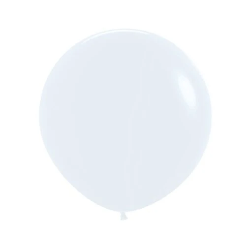 Globos Blancos Fashion Sólido 60cm Sempertex R24-005 (10)