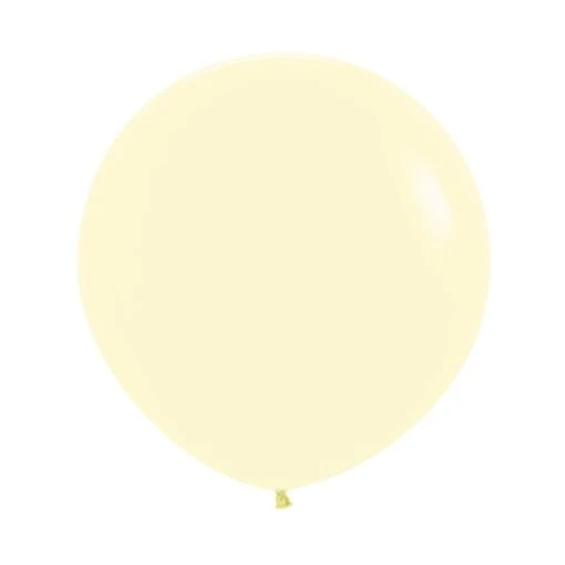 Globos Amarillo Pastel 92cm Sempertex R36-620 (10)
