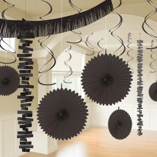 Kit Decoración Colgante Negra (18)