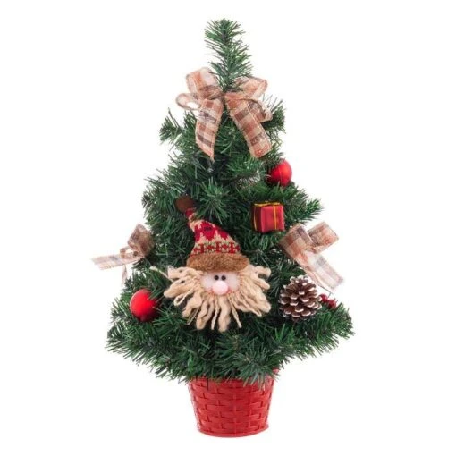 Árbol De Navidad Papá Noel (50cm)