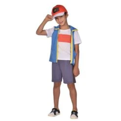 Disfraz De Pokémon Ash Ketchum (6-8 Años) -fiestafacil Ventas 0042104 disfraz de pokemon ash ketchum 6 8 anos