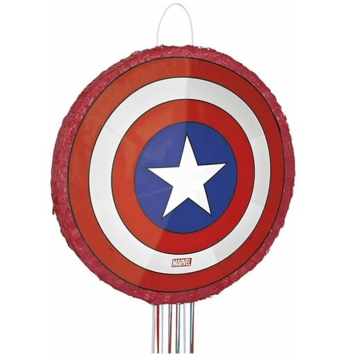 Piñata De Los Vengadores Escudo Capitán América 3D