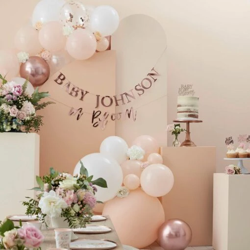 Marco Photocall Baby Shower Personalizable