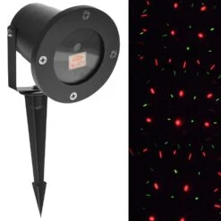 Proyector Láser Exterior Alcance 30m (900m²) -fiestafacil Ventas 0046878 proyector laser exterior alcance 30m 900m