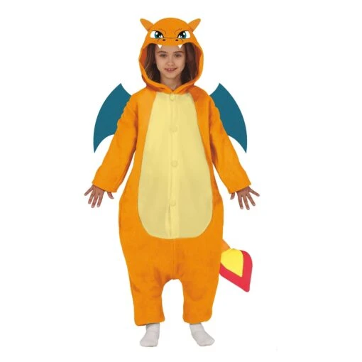 Disfraz De Pokémon Charizard (7-9 Años)