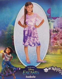 Disfraz Isabela De Encanto De Disney (5-6 Años)