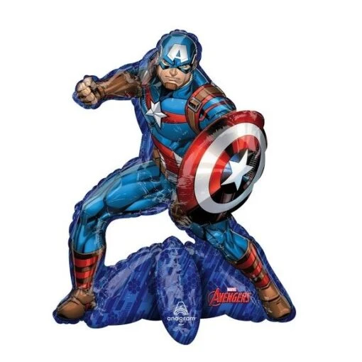 Globo De Los Vengadores Capitán América (66cm)