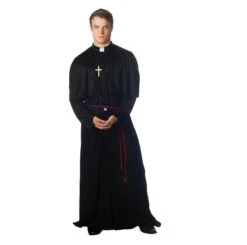 Disfraz Sacerdote Adulto ( Talla M-L)