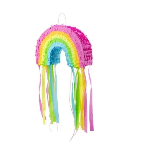 Piñata Arcoíris 3D Cartón (30cm)