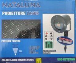 Proyector Láser Exterior Alcance 30m (900m²) -fiestafacil Ventas 0048246 proyector laser exterior alcance 30m 900m