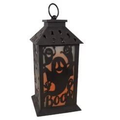 Farol Fantasma Con Luz Halloween 32cm