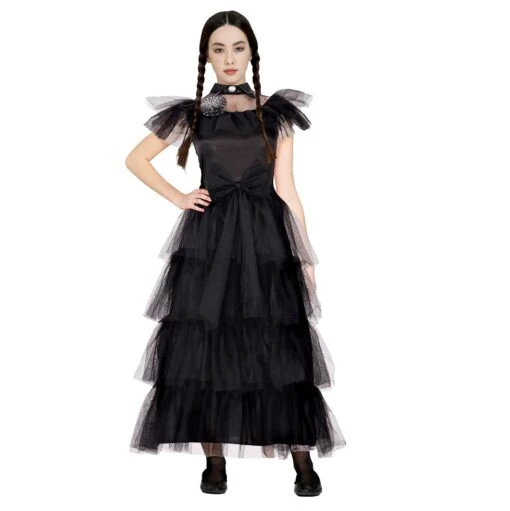 Disfraz Miércoles Wednesday Addams Baile (14-16 Años)