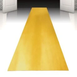 Alfombra Dorada Decorativa (4,5m)
